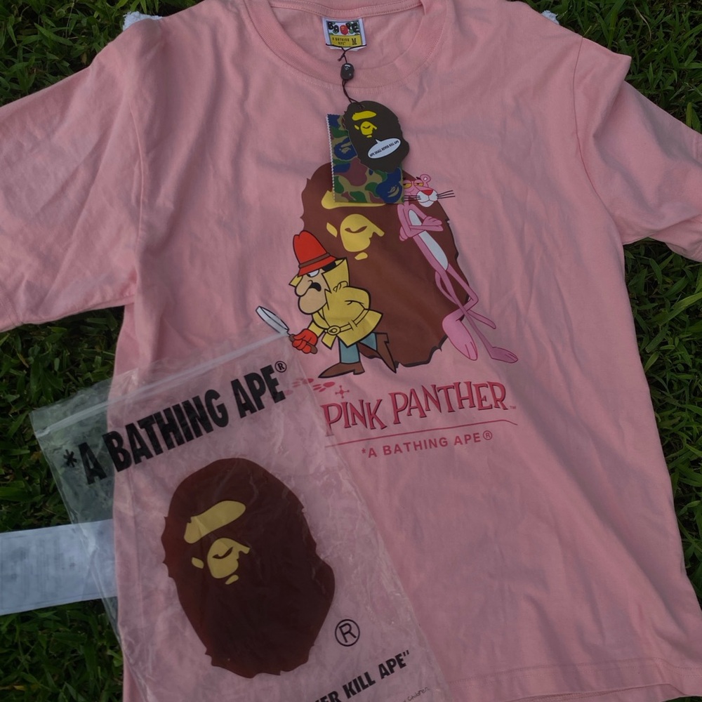 Pink Panther A Bathing Ape Graphic Tee